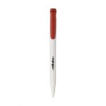 Stylo à bille rouge blanc personnalisé