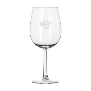 Verre à vin personnalisé