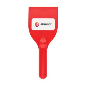 Gratte glace rouge personnalisé