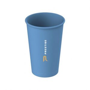 Gobelet bleu réutilisable personnalisé