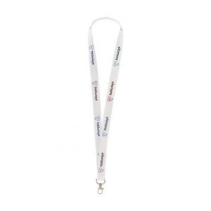 Lanyard blanc personnalisé