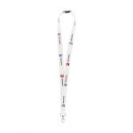 Lanyard blanc personnalisé