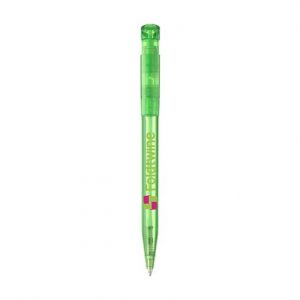 Stylo à bille vert personnalisé