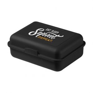 Lunch box noir personnalisé