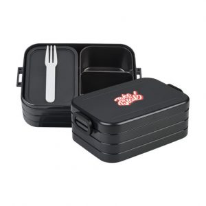 Lunch box noir personnalisé