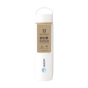 Bouteille d'eau blanc personnalisé