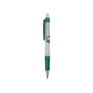 Stylo à bille vert personnalisé