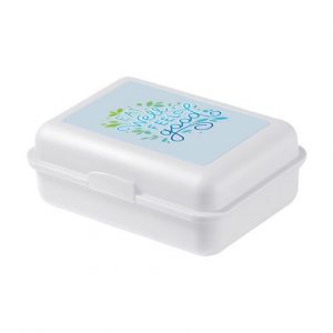 Lunch box blanc personnalisé
