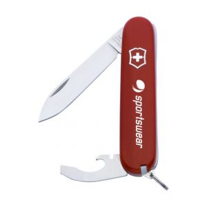 Couteau suisse rouge personnalisé
