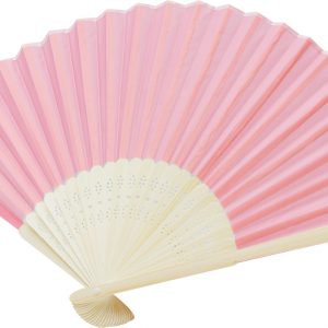 Eventail rose personnalisé