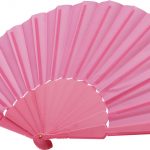 Eventail rose personnalisé