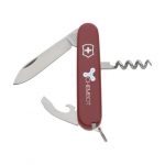 Couteau suisse rouge personnalisé