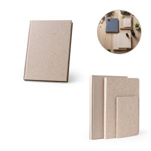 Bloc-notes A5 beige personnalisé