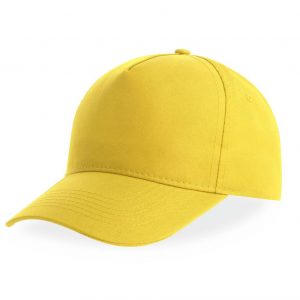 Casquette jaune personnalisé