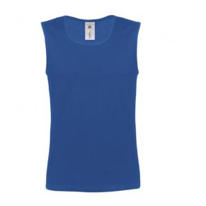 Débardeur bleu personnalisé