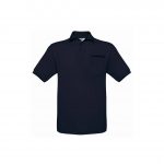Polo bleu personnalisé