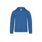 Veste zippée bleu personnalisé