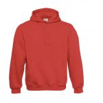 Sweat à capuche rouge personnalisé
