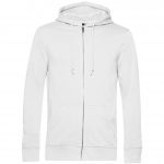 Veste zippée blanc personnalisé