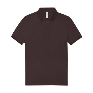 Polo marron personnalisé