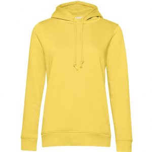 Sweat à capuche jaune personnalisé