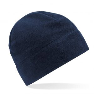 Bonnet bleu personnalisé