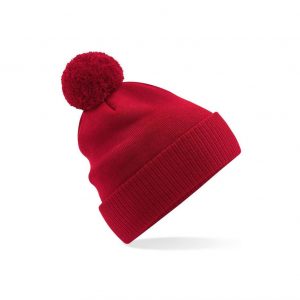 Bonnet rouge personnalisé