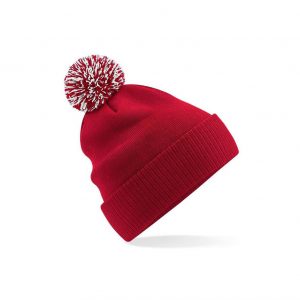 Bonnet rouge personnalisé