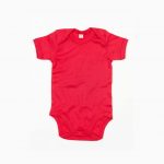 Body bébé rouge personnalisé