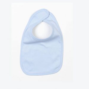 Bavoir bleu personnalisé