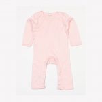 Combinaison bébé rose personnalisé