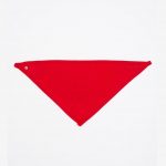 Bavoir rouge personnalisé