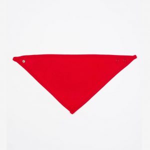 Bavoir rouge personnalisé