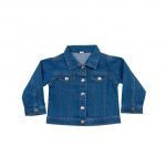 Veste en jean bleu personnalisé