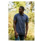 Polo gris personnalisé