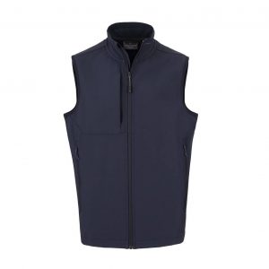 Veste sans manches bleu personnalisé