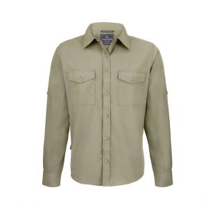 Chemise kaki personnalisé