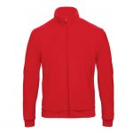 Veste zippée rouge personnalisé