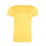 Tee-shirt jaune personnalisé