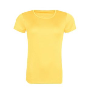Tee-shirt jaune personnalisé