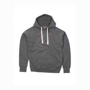Sweat à capuche gris personnalisé