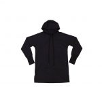 Sweat à capuche noir personnalisé