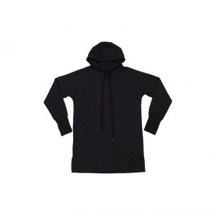 Sweat à capuche noir personnalisé