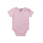Body bébé rose personnalisé