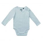 Body bébé bleu personnalisé