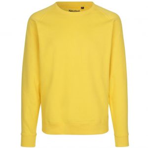 Sweat jaune personnalisé