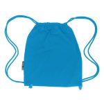 Sac à dos ficelles bleu personnalisé