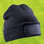 Bonnet bleu personnalisé