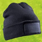 Bonnet noir personnalisé