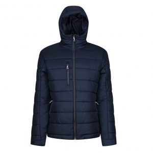 Doudoune bleu personnalisé